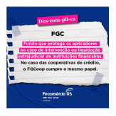 Fundo Garantidor do Crédito (FGC) - DESCOMPLICA - Por Fecomércio-RS