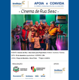 HOJE (18/12), quarta-feira - Cinema de Rua “Sesc” em Nova Prata - Uma Carta para Papai Noel.