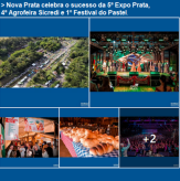 Nova Prata celebra o sucesso da 5ª Expo Prata, 4ª Agrofeira Sicredi e 1º Festival do Pastel.