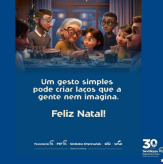Mensagem de Natal “2025” da Fecomércio-RS.