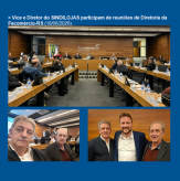 Vice e Diretor do SINDILOJAS participam de reuniões de Diretoria da Fecomércio-RS (18/06/2026).