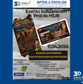 CONVITE - Cavalgada do Cabo Toco e Jantar Dançante em prol do HSJB de Nova Prata.