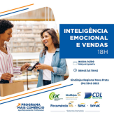 Garanta a sua vaga - Curso GRATUITO - Senac - Inteligência Emocional e Vendas”.