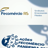 Ações da Fecomércio-RS na pandemia em 2021, juntamente com os Sindicatos Empresariais Filiados.