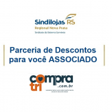 <p>Associados do Sindilojas Regional Nova Prata, tem descontos na Plataforma CompraTri.</p>
