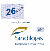 26 anos de fundação (22/11/2021) - Sindilojas Regional Nova Prata.