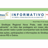 INFORMATIVO - Fevereiro 2023 - Sindilojas Regional Nova Prata.