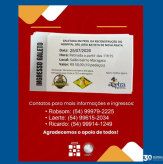 Galetada em prol a reconstrução do HSJB de Nova Prata / SINDILOJAS APOIA ESSA CAUSA! 
