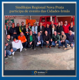 Evento das Cidades-Irmãs, Sindilojas Regional Nova Prata participa (20/07/2026).