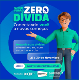 Consumidores com as contas em dia é o objetivo do Super Feirão Zero Dívida para o fim de ano "2024".