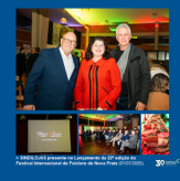 SINDILOJAS presente no Lançamento da 22ª edição do Festival Internacional de Folclore de Nova Prata (01/07/2026).