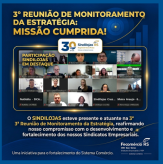 Sindilojas Regional Nova Prata participa da 3ª Reunião de Monitoramento da Estratégia do Sistema Fecomércio-RS (09/10/2026).