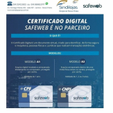 Seu Certificado Digital SAFEWEB é no PARCEIRO - CNPJ e CPF - Sindilojas Regional Nova Prata / Safeweb.