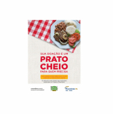 Campanha PRATO CHEIO – Mesa Brasil / Sesc e Fecomércio-RS - Sindilojas Regional Nova Prata.