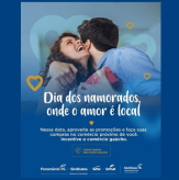 Dia dos Namorados, onde o amor é local.