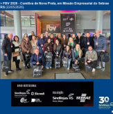 FBV 2026 - Comitiva de Nova Prata, em Missão Empresarial do Sebrae/RS (22/05/2026).