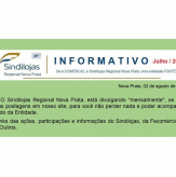 INFORMATIVO - Julho 2022 - Sindilojas Regional Nova Prata.