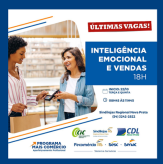 ÚLTIMAS VAGAS - Curso Senac Inteligência Emocional e Vendas - GANTA A SUA !