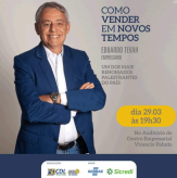 Divulgação - CDL Nova Prata - Palestra com Eduardo Tevah.