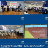Campanha “Eu sou HSJB – Juntos para Reconstruir” (15/01/2026).