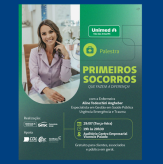 É na próxima terça-feira (29/07) a Palestra PRIMEIROS SOCORROS que fazem a diferença!