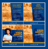 VAGA ABERTA para TRABALHAR no SESC e SENAC Nova Prata (21/03/2025)
