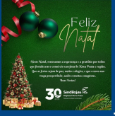 Mensagem de Fim de Ano “2025” do Sindilojas Regional Nova Prata.