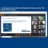 Treinamento on-line Rede de Entidades Parceiras da CDL POA - Família SCPC Positivo.