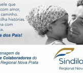 Cartão de Dia dos Pais 2021 - Sindilojas Regional Nova Prata.