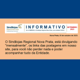 INFORMATIVO - Setembro 2023 - Sindilojas Regional Nova Prata.