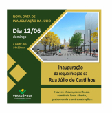 Inauguração da requalificação da Rua Júlio de Castilhos
