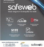ASSOCIADOS TEM DESCONTO - Parceria Safeweb Segurança da Informação e Sindilojas Regional Nova Prata
