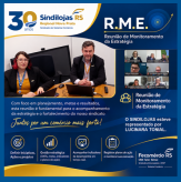 2ª Reunião de Monitoramento da Estratégia (R.M.E.) da Fecomércio-RS, Sindilojas Regional Nova Prata participa (11/09/2026).