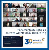 Treinamento do Actio da Jornada ATENA 2026 (10/08/2026).