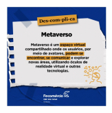 Metaverso, termo muito falado na NRF 2022 - DESCOMPLICA - Por Fecomércio-RS.