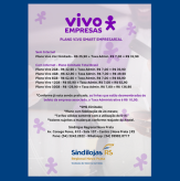 Divulgação Plano Empresarial VIVO – SINDILOJAS (06/05/2025).