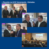 Reunião na ACIV Veranópolis - Estradas.