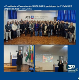 Presidente e Executivo do SINDILOJAS, participam do 1° Café UCS Empresas 2026 (13/05/2026).