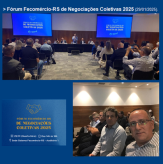 Fórum Fecomércio-RS de Negociações Coletivas 2025.