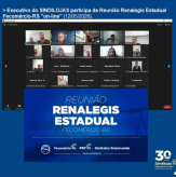 Executivo do SINDILOJAS participa da Reunião Renalegis Estadual Fecomércio-RS (12/05/2026).