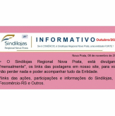 INFORMATIVO - Outubro 2022 - Sindilojas Regional Nova Prata.