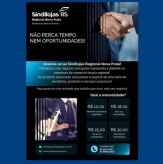 Associe-se ao Sindilojas Regional Nova Prata / Você sabe qual o valor da mensalidade?